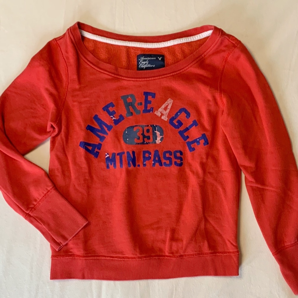 AE distressed sweatshirt